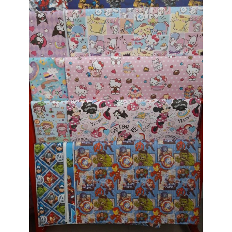 

Planet Toyz - Kertas Kado Karakter Anak Cowo Cewe Jumbo