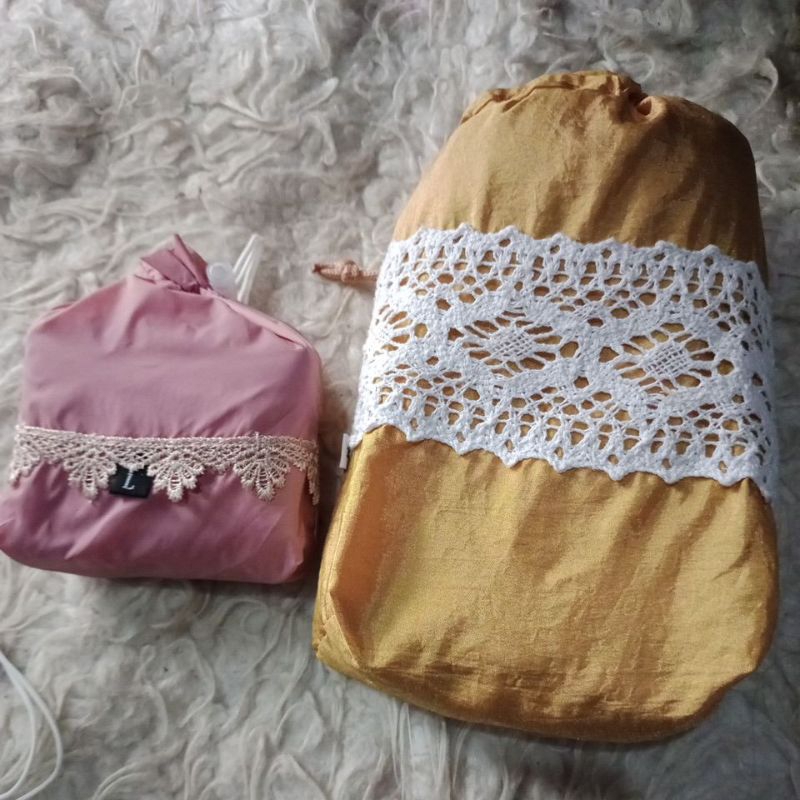 Abaya/mukena traveling mini pouch