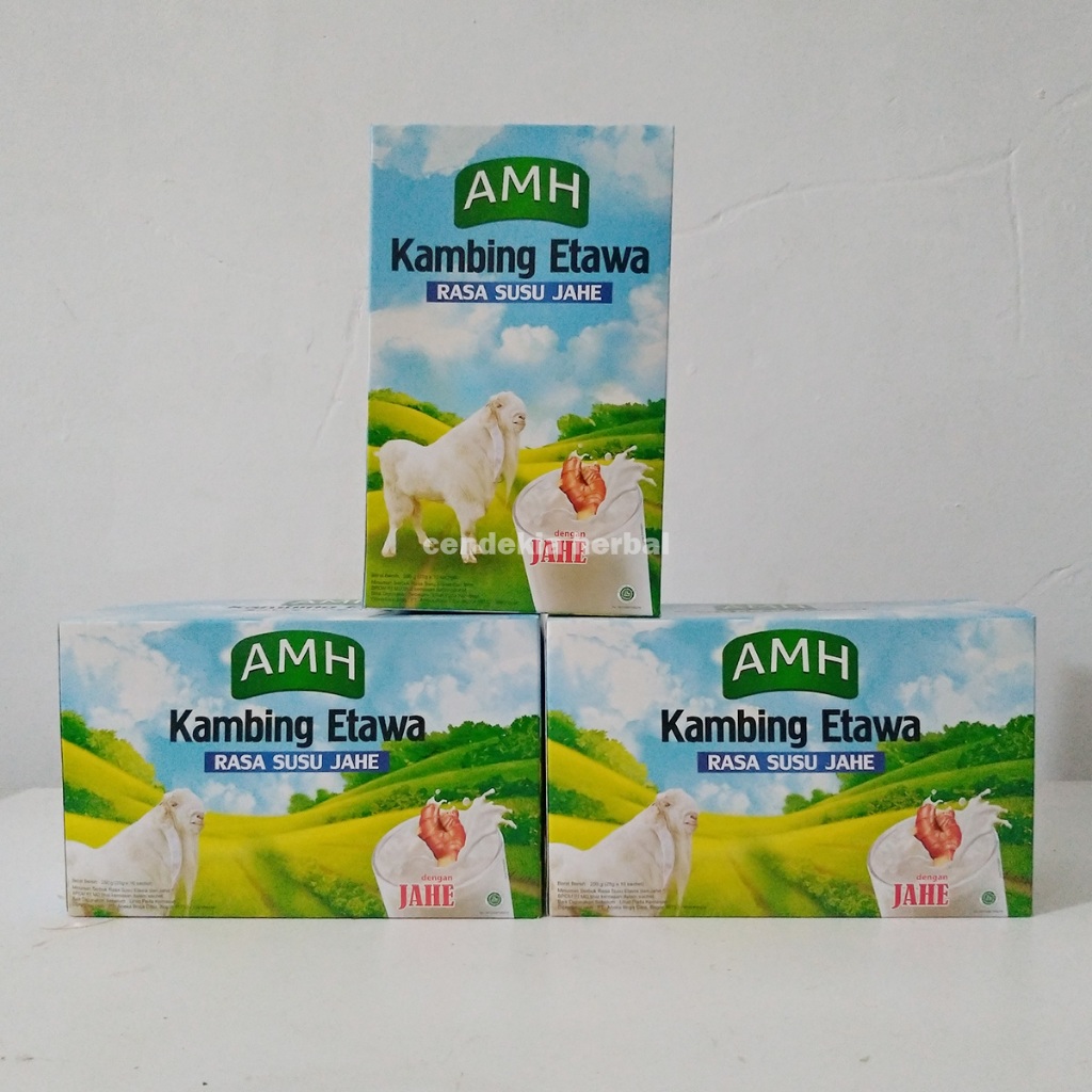 

Susu Kambing Etawa Full Cream Plus Jahe Merah AMH ORIGINAL (10 Sachet) Kemasan Baru