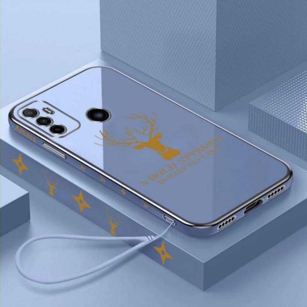 Casing Hp OPPO A53 / OPPO A33 Softcase Silicon Plating Mewah