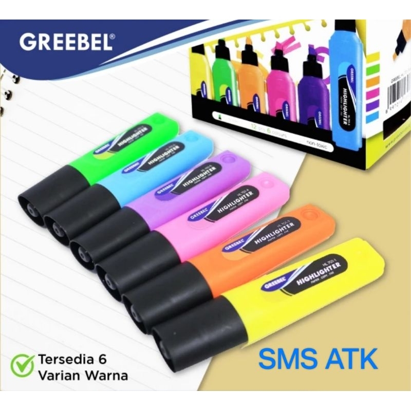 

Stabilo Greebel Highlighter HL-701