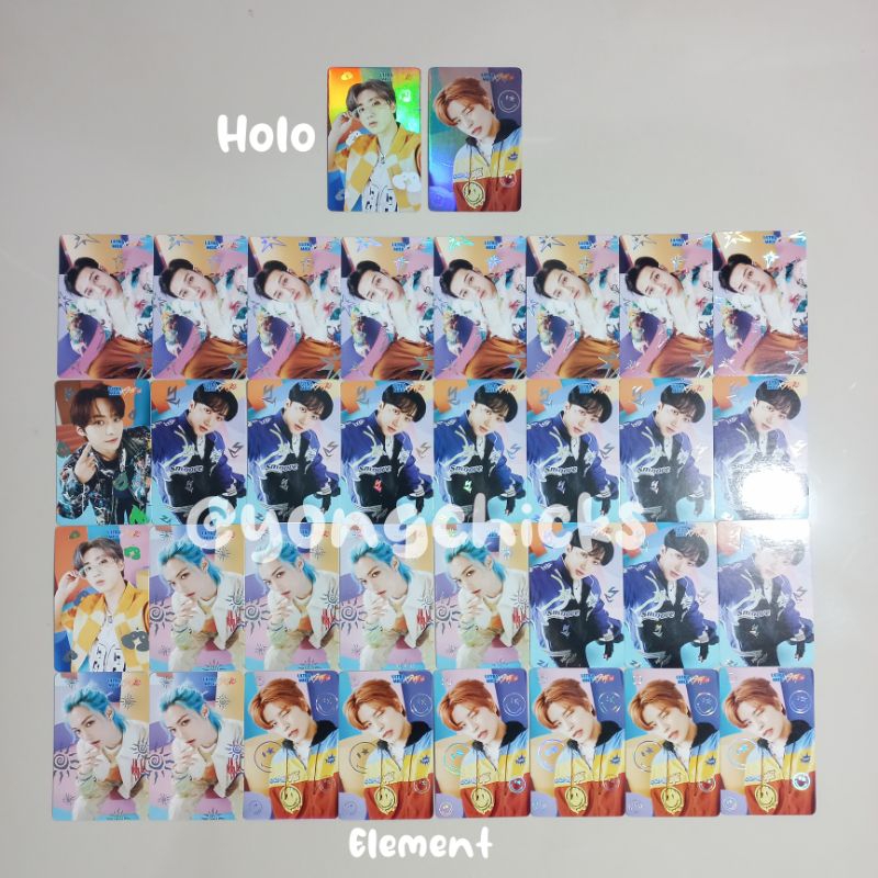 [Ready Stock] PC Photocard Ultra Milk x Stray Kids UM Bangchan Lee Know Changbin Hyunjin Han Felix S