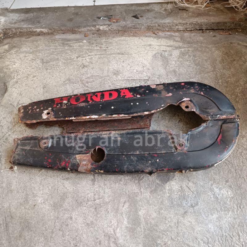 katengkas ketengkas cover tutup ranta hondai gl 100 gl125 original copotan