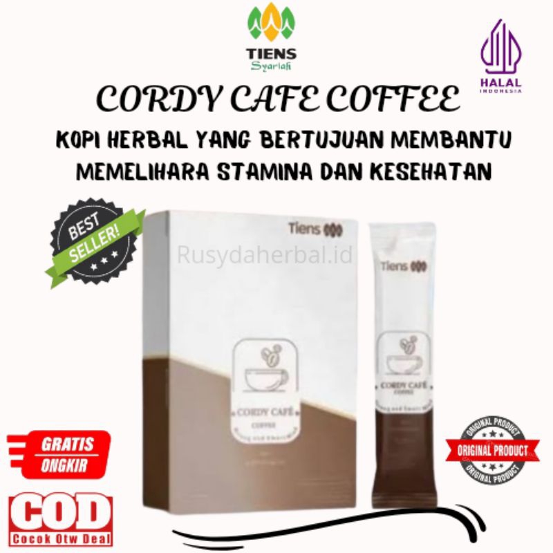 

Cordy Cafe Coffee Kopi Kuat Kopi penambah Stamina Pria Original