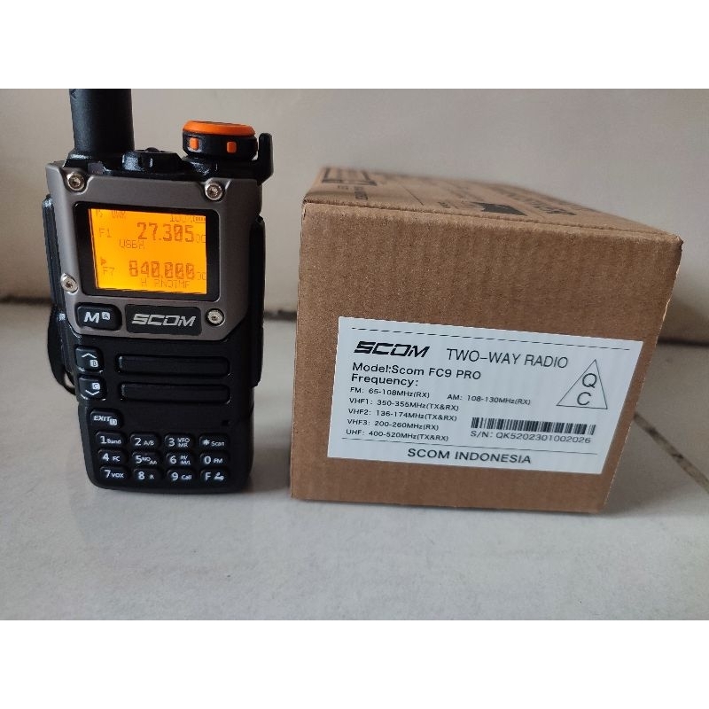 HT SCOM FC9 PRO Unlock HF27mhz UHF800mhz