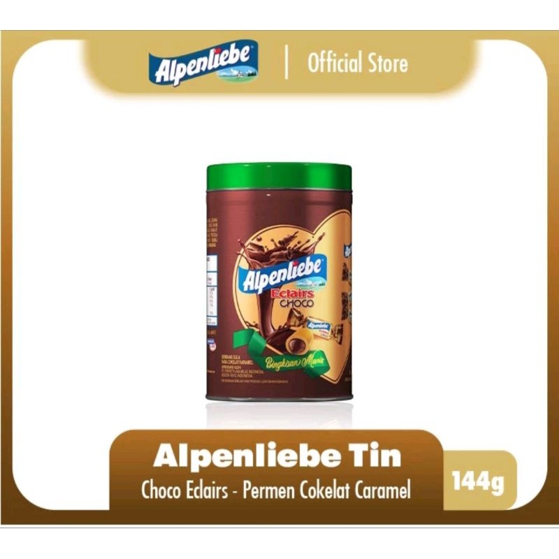 

Alpenliebe eclairs permen chocolate caramel 144g