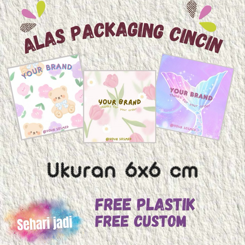 

ALAS PACKAGING CINCIN / ALAS PACKAGING CUSTOM / ALAS PACKING CINCIN / ALAS PACKAGING GELANG