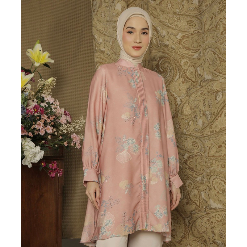 TARUNIKA TUNIK PINK m l L M BAIDURI DRESS BLOUSE PURPLE M XXL KIRA DRESS PINK BLOUSE PINK GOLD S M L