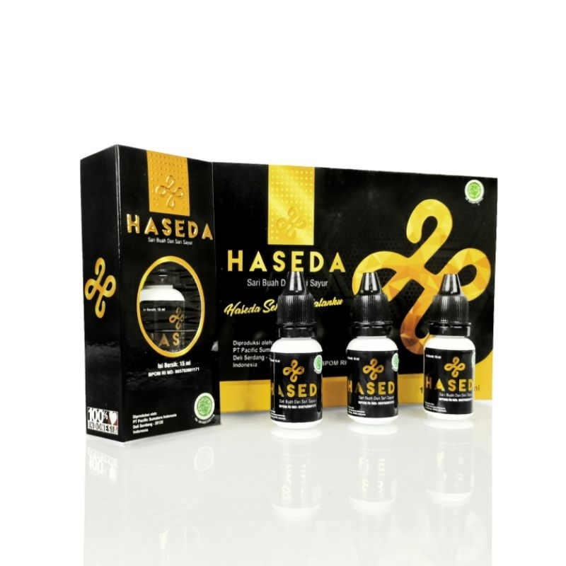 Haseda Herbal Tetes 15ml - Ekstrak Buah & Sayuran