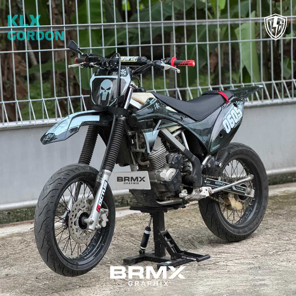 Decal KLX Gordon - Striping Motor KLX