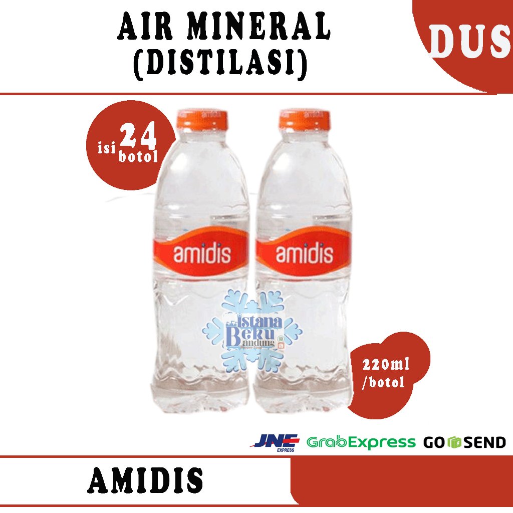 

Amidis Botol 220ml ( 1 Dus = 24 Botol )