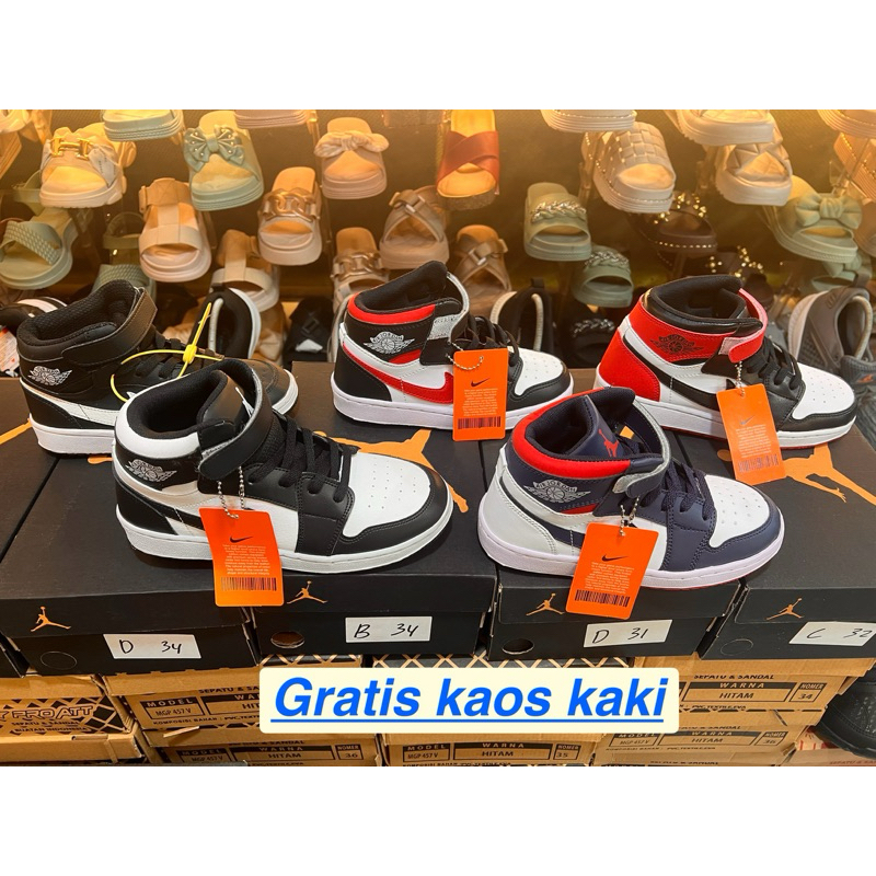 Sepatu nike air jordan anak GRADE PREMIUM free KAOS KAKI