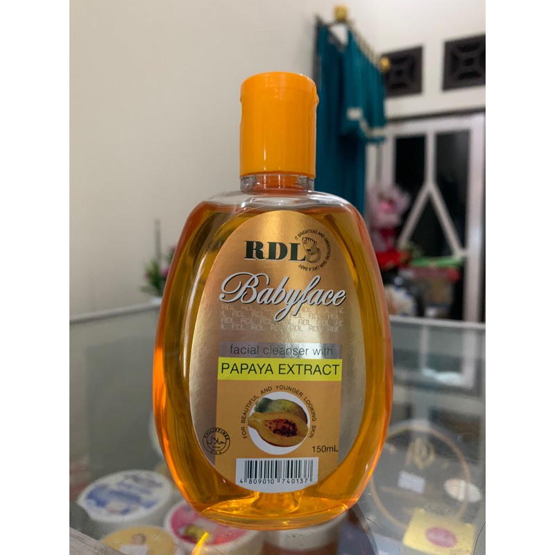 Toner RDL Babyface Facial Cleanser