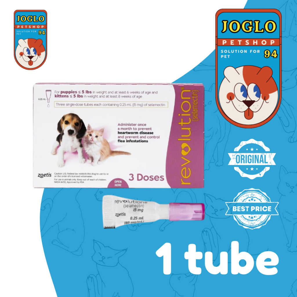 Revolution Puppy Kitten - Obat Tetes Kutu Anjing Kucing