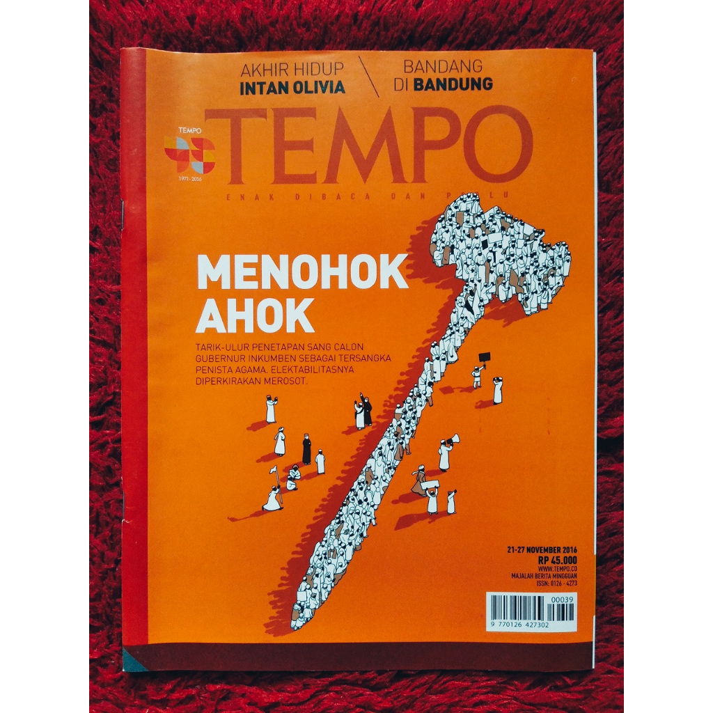 MAJALAH TEMPO 21-27 NOVEMBER 2016 - B