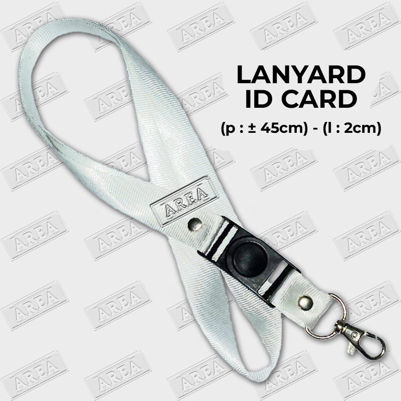 

Lanyard Putih ID Card/Tali Gantungan Kartu Identitas Polos