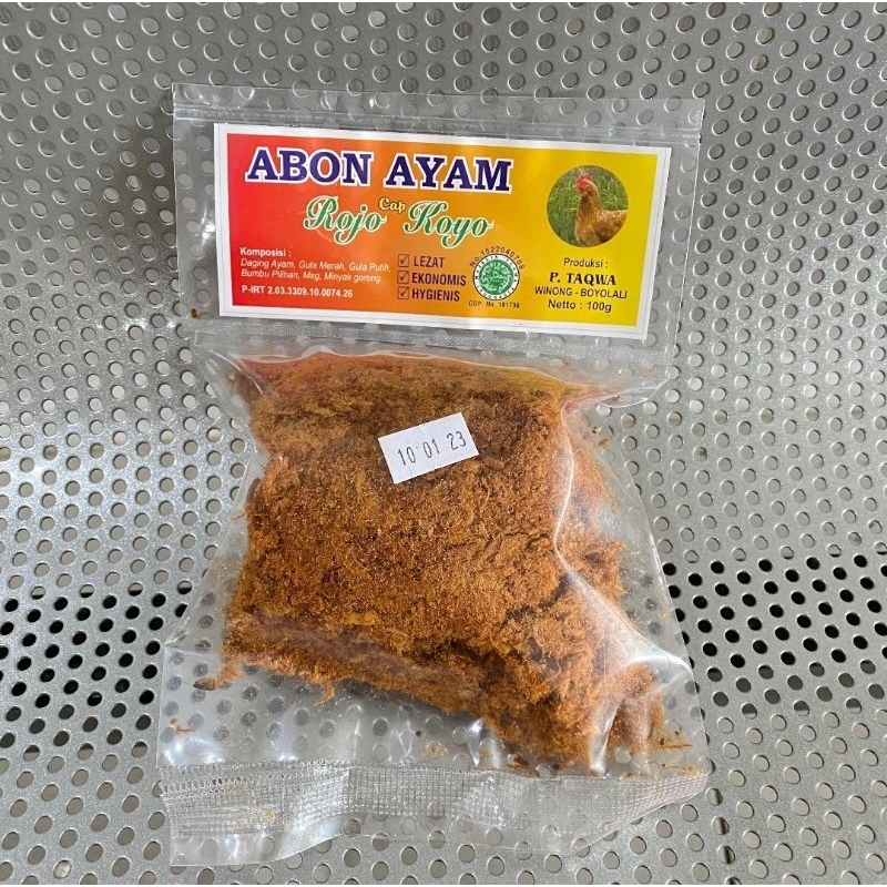 

Abon Ayam Rojo Koyo