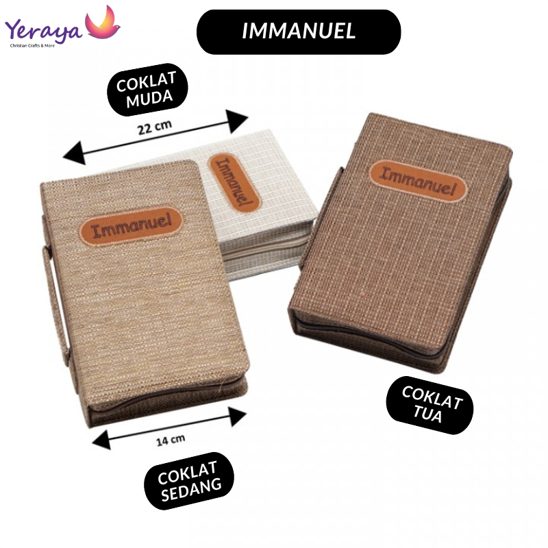 

klm Sampul Alkitab + Sampul Kidung Jemaat Sedang Cover Tas Buku Alkitab Sampul Kitab Suci