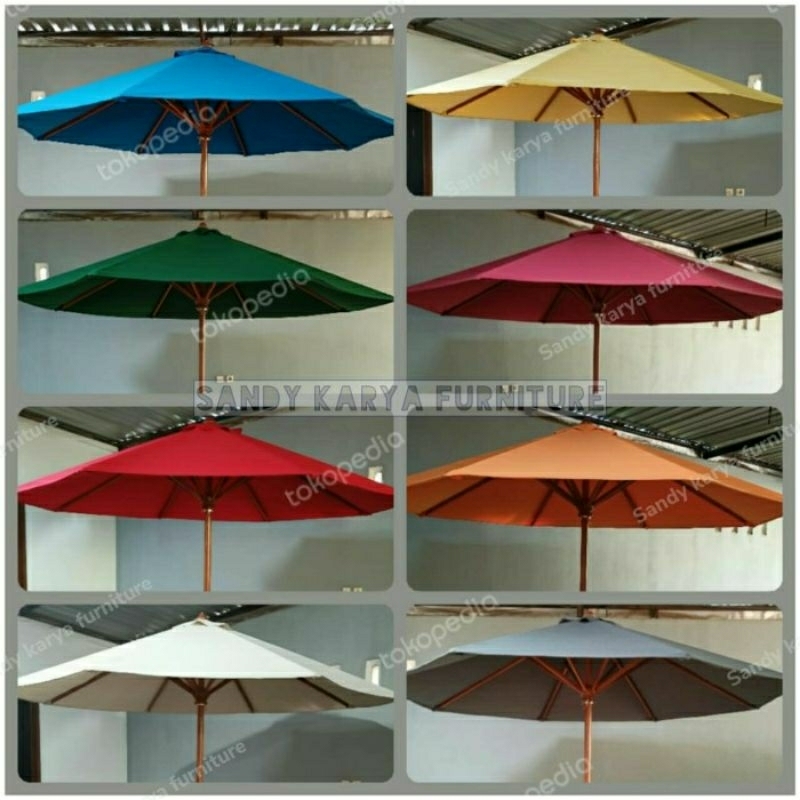 Kain Tenda Payung Taman  Kain Waterproof  khusus Outdoor