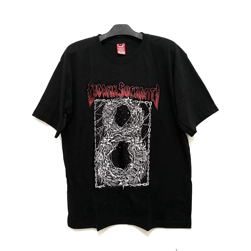 [ORI] Official Merchandise Endank Soekamti - T Shirt Angka 8 Kaos Pria