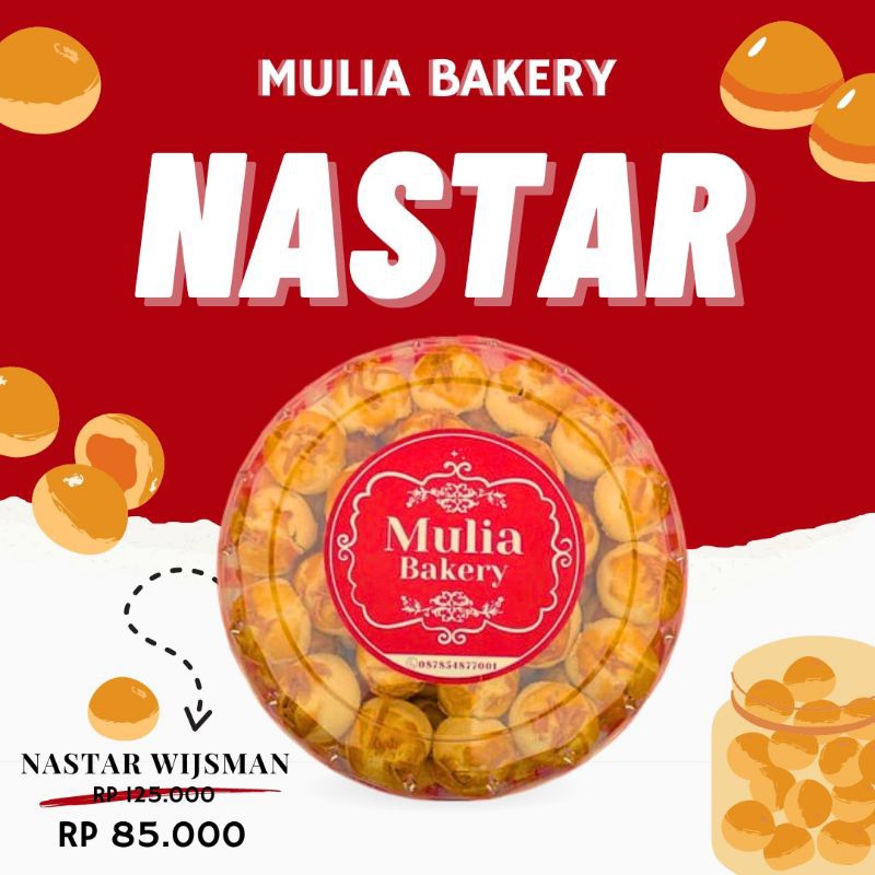 

NASTAR LUMER PREMIUM WIJSMAN MULIA BAKERY (Toples Ukuran 250gr, 1000 gr)