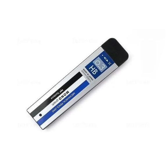 

TOMBOW MONO GRAPH MECHANICAL PENCIL LEAD HB 0.3 / ISI PENSIL MEKANIK HB 0.3