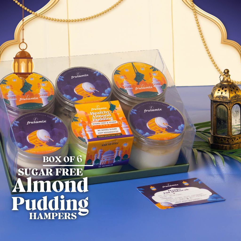 

Premium Frutamix Hampers Almond Pudding Ramadhan Lebaran Idul Fitri