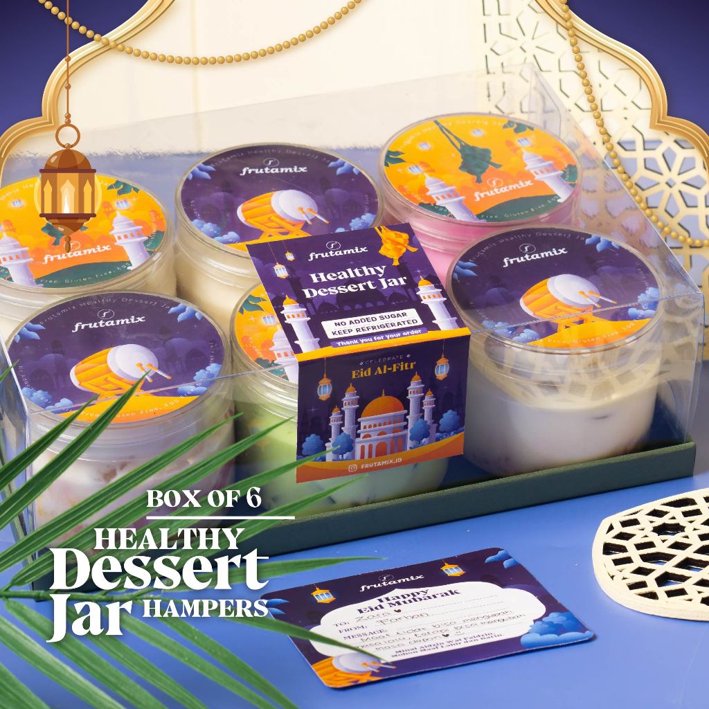 

Frutamix Hampers dessert jar Ramadhan Lebaran Box Of Idul Fitri