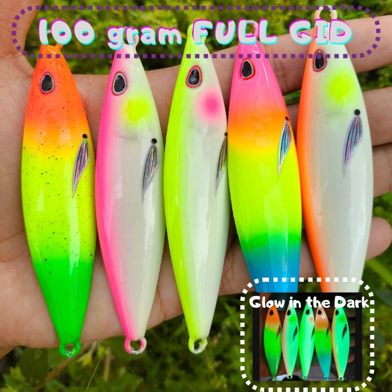 METAL JIG KOIKA 100 GRAM FULL GID