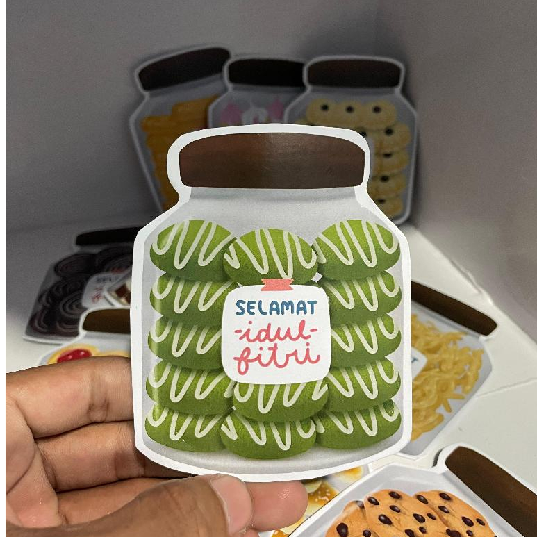 

Amplop Lebaran 3D Amplop Cookies Toples Premium, 1 Pack Isi 5 Pcs bisa MIX