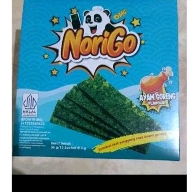 

Nori Go rasa ayam goreng 3 gr/ sachet