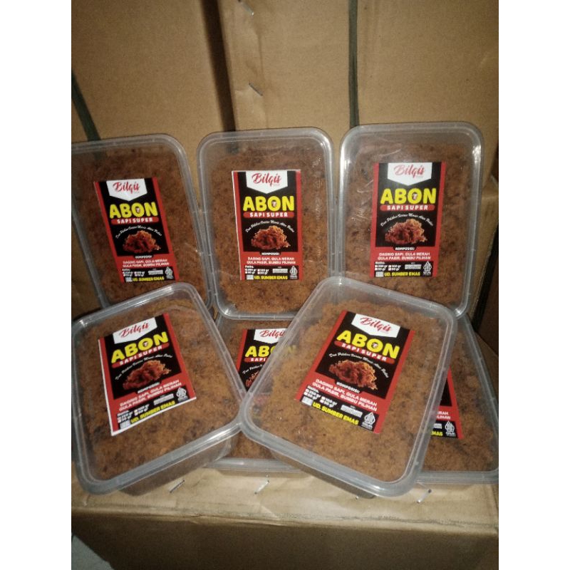 

Abon Sapi Bilgis - Enak gurih lezat - kemasan 250 gr