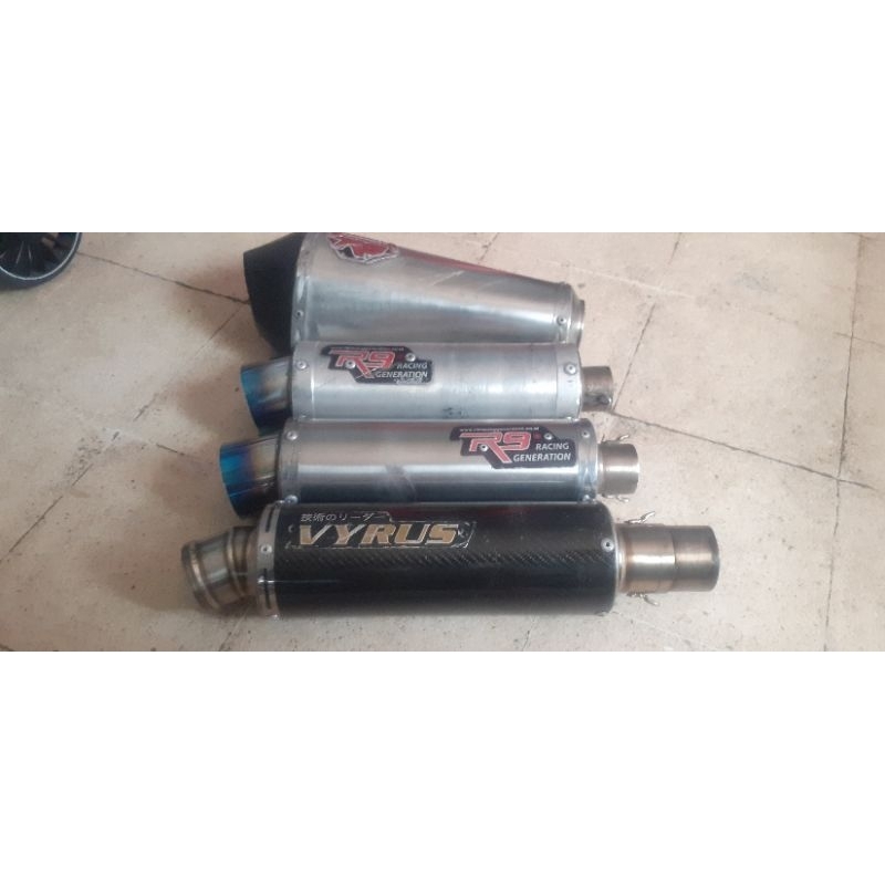 silencer carbon vyrus by R9