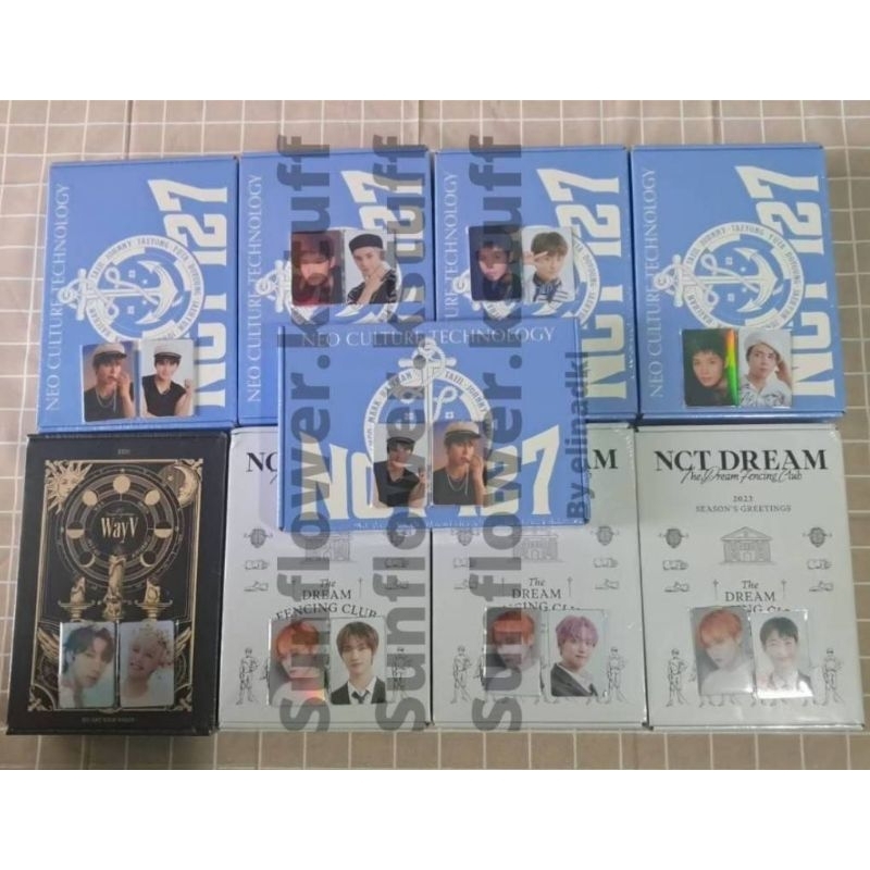 [READY STOCK] SHARING SG23 Season Greetings 2023 SM NCT 127 Dream benefit Ktown Smstore | Member set