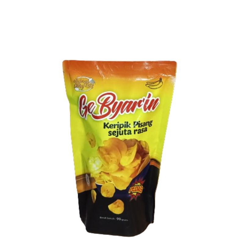 

Keripik Pisang Pedas "Gebyar" 99gram | Oleh-Oleh Blora