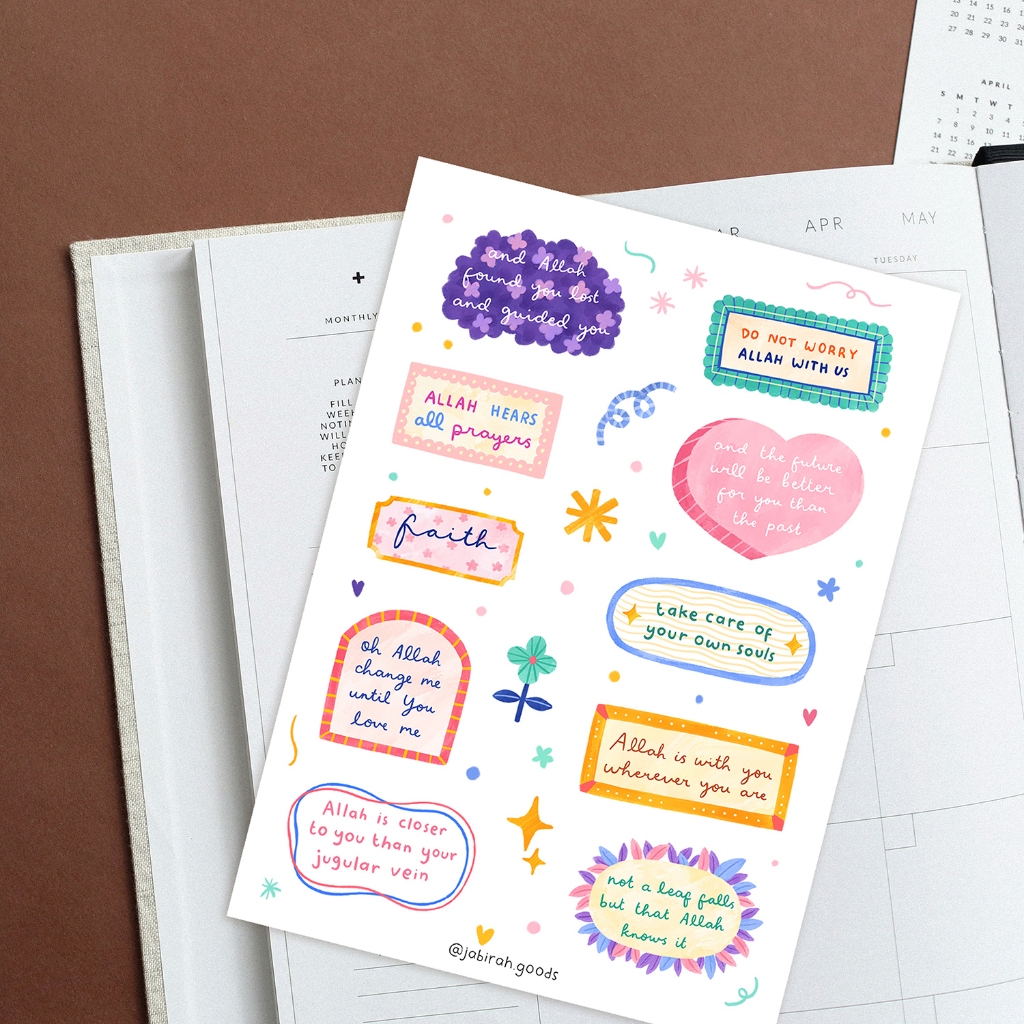 

Journal Sticker - Faith - Jabirah