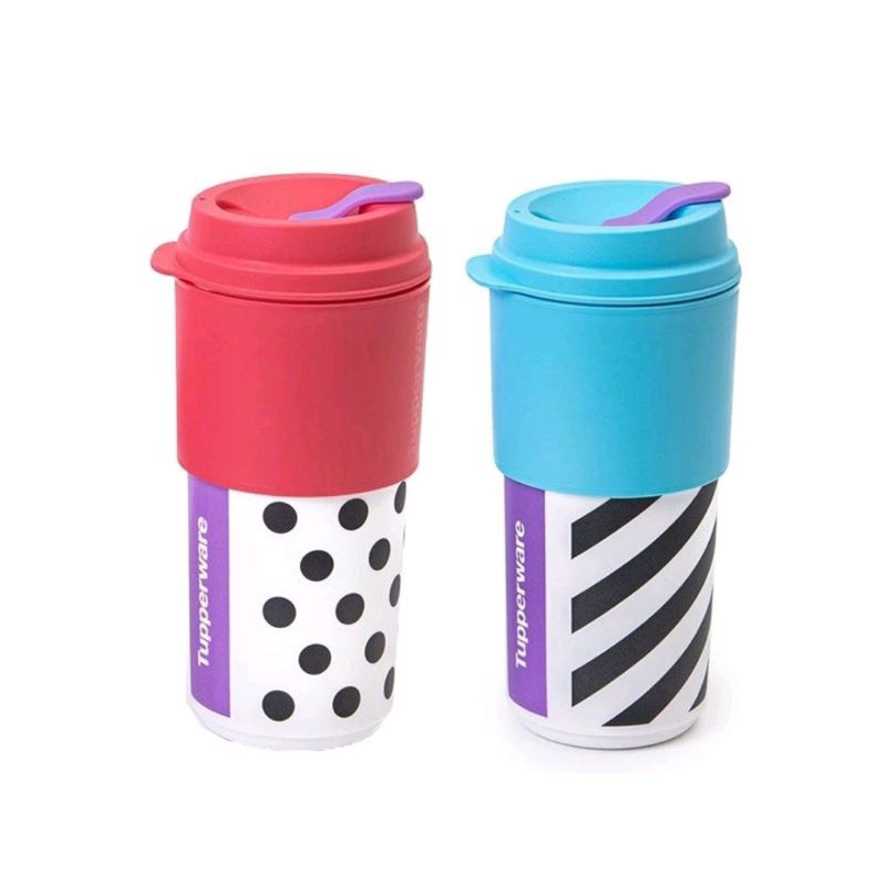 Tupperware tumbler coffee to go