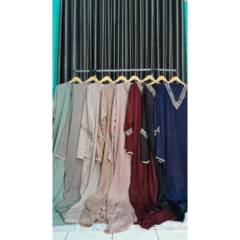 ABAYA SHOLAT ALISYA/ABAYA SHOLAT PREMIUM/ABAYA SHOLAT SILK/ABAYA SHOLAT MURAH/MUKENA SILK/MUKENA SHO