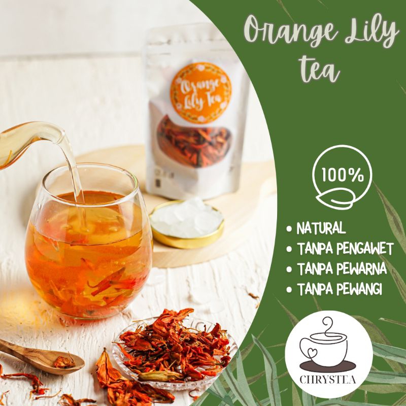 

CHRYSTEA || Orange Lily Tea Sachet 10gr