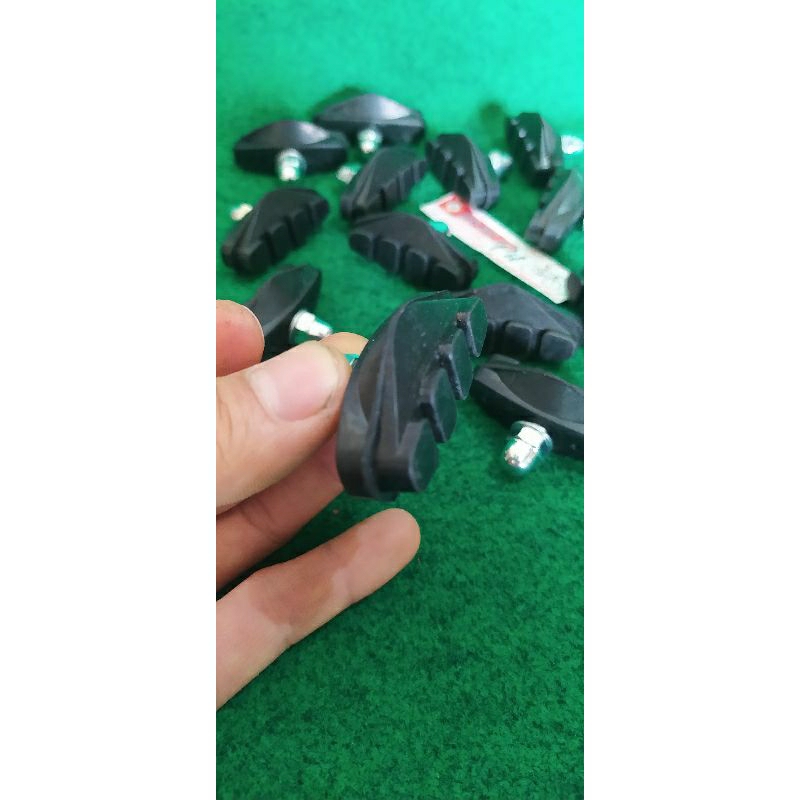 Brake Pad Sepeda Karet Kampas Rem Sepeda Lipat Roadbike DLL