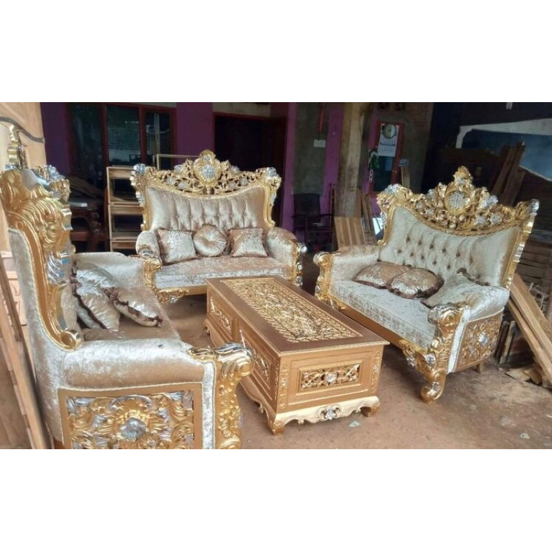 Sofa Ukir Sofa Tamu Sofa Tamu kayu Jati