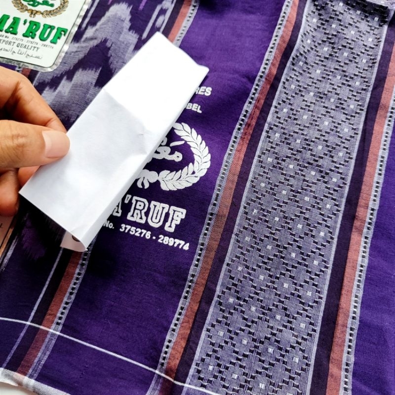 Sarung Jadul Ma'ruf Mercerized