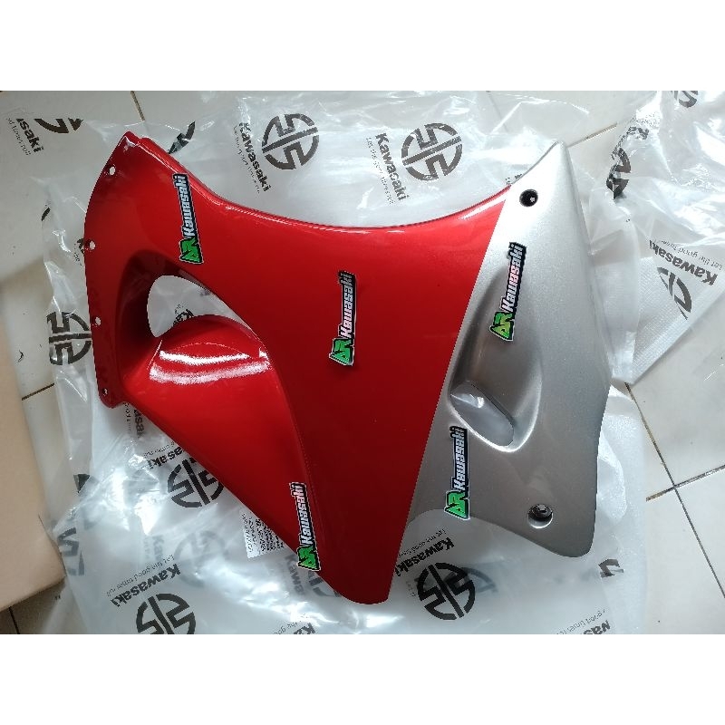 sayap fairing kanan ninja RR 150 old merah maroon original