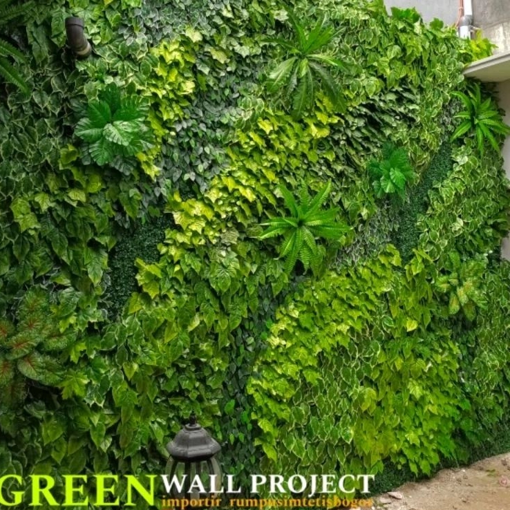 pembuatan vertical garden artificial vertical garden sintetis
