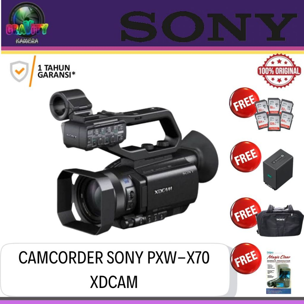 CAMCORDER SONY PXW-X70 XDCAM / SONY PXW-X70 CAMCORDER