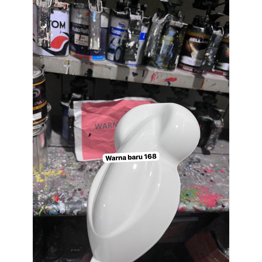 Podomoro Tok Tok Cat Putih Pu Articwhite/Cat Putih Tulang Bahan Pu 200Ml