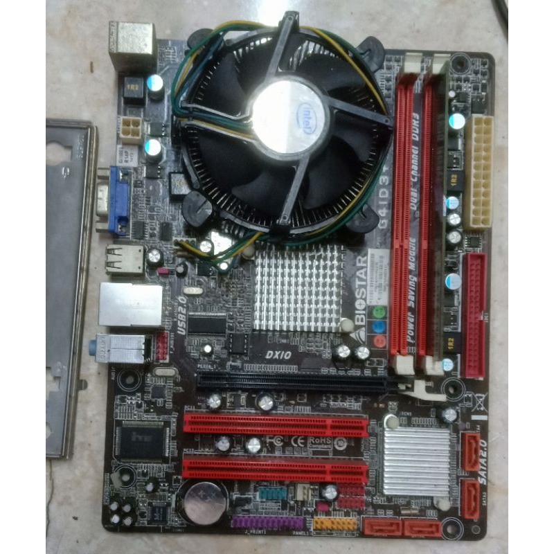PAKET RAKITAN CPU CORE 2 DUO G41 DDR3