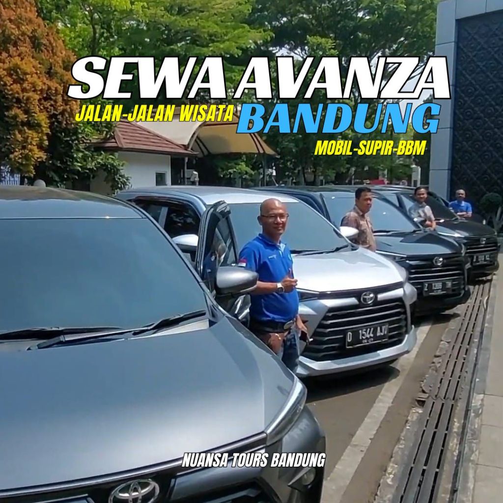 Sewa Rental Mobil Avanza di Bandung Murah Aman Dan Nyaman Termasuk Mobil Supir dan BBM