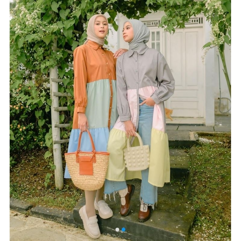 preloved haidee orlin midi dress