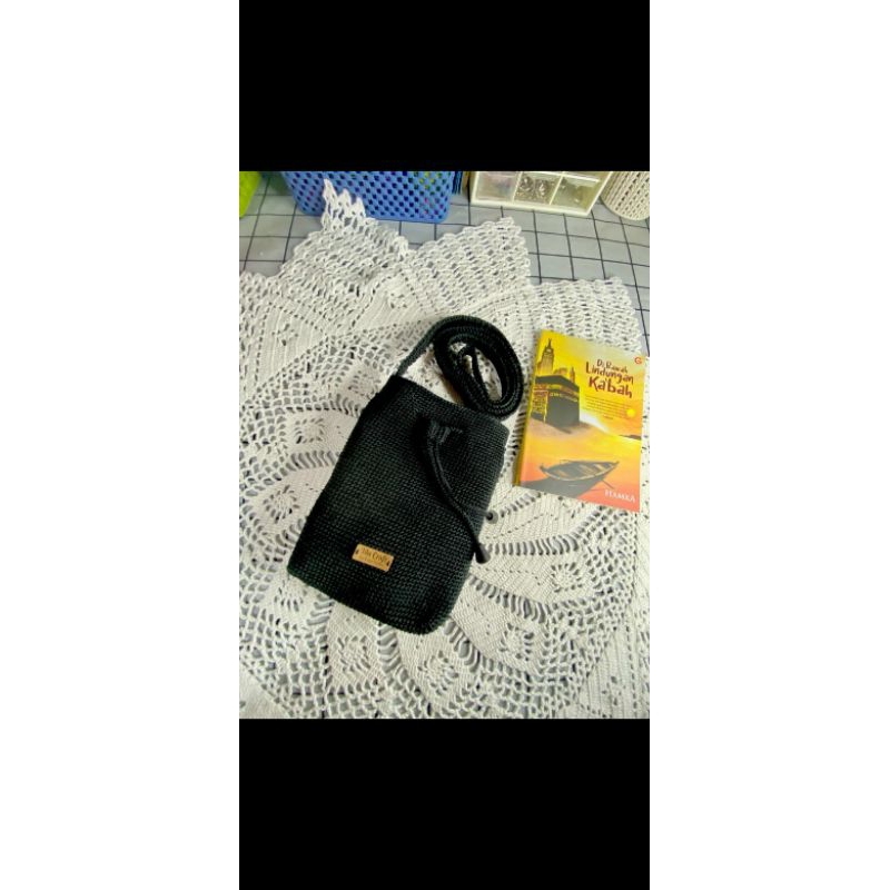 Tas rajut serut mini